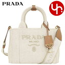 プラダ PRADA バッグ ショルダーバッグ 1BG464 2CX9 8OM ナチュラル 特別送料無料 カナパ リネンブレンド レタリング ロゴ ハンドバッグレ...