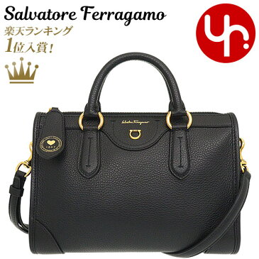 サルヴァトーレ フェラガモ Salvatore Ferragamo バッグ ショルダーバッグ 21 0388 ネロ 特別送料無料 トラベル ガンチーニ カーフ レザー トート ショルダーバッグレディース ブランド 通販 斜めがけ 2022SS