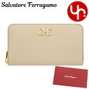 サルヴァトーレ フェラガモ Salvatore Ferragamo 財布 長財布 22 0405 ダイノ 特別送料無料 ダブル ガンチーニ カーフ レザー ロング ジップ アラウンド ウォレットレディース ブランド 通販