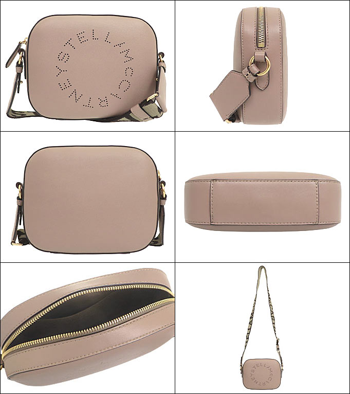 【24時間限定ポイント2倍】ステラマッカートニー STELLA McCARTNEY バッグ ショルダーバッグ 700266 W8542 モス 特別送料無料 ステラ ロゴ エコ フェイクレザー スモール カメラ バッグレディース ブランド 通販 斜めがけ 2021AW