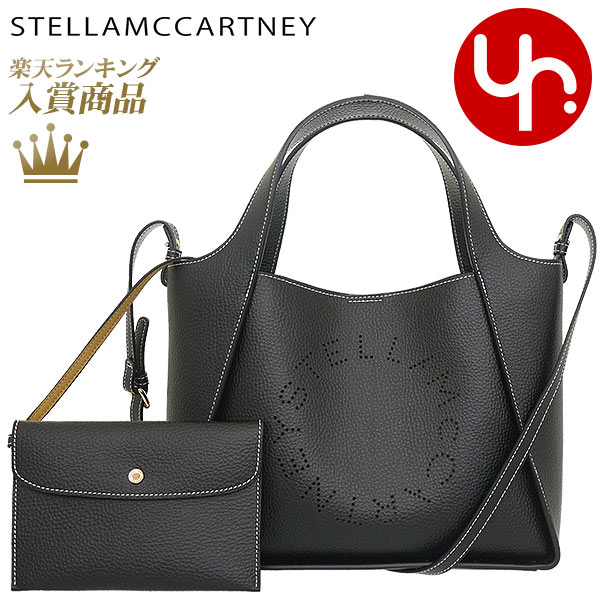 【24時間限定ポイント2倍】ステラマッカートニー STELLA McCARTNEY バッグ ショルダーバッグ 513860 WP0057 ブラック 特別送料無料 ステラ ロゴ エンボスド グレイン マット エコ フェイクレザー クロスボディー (ポーチ付き)レディース ブランド 通販 斜めがけ 2022AW