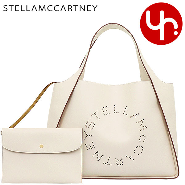 ステラマッカートニー STELLA McCARTNEY バッグ トートバッグ 502793 W8542 ピュアホワイト 特別送料無料 ステラ ロゴ アルター マット エコ フェイクレザー トート (ポーチ付き)レディース ブランド 通販 通勤のサムネイル