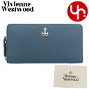 ヴィヴィアン ウエストウッド Vivienne Westwood 財布 長財布 51050022 L001N ブルー 特別送料無料 サフィアーノ レザー ロング ジップ アラウンド ウォレットレディース ブランド 通販 2023SS