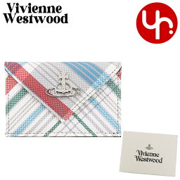 ヴィヴィアン ウエストウッド Vivienne Westwood 財布 三つ折り財布 51150009U L0057 マドラスチェック 特別送料無料 サフィアーノ プリント マドラスチェック プリント エンベロープ トライフォールド ミニ ウォレットレディース ブランド 通販 2024SS