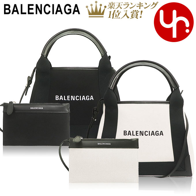 バレンシアガ BALENCIAGA バッグ ショルダーバッグ 390346 2HH3N 特別送料無料 ネイビー カバス ロゴ プリント キャンバス XS トートバ..