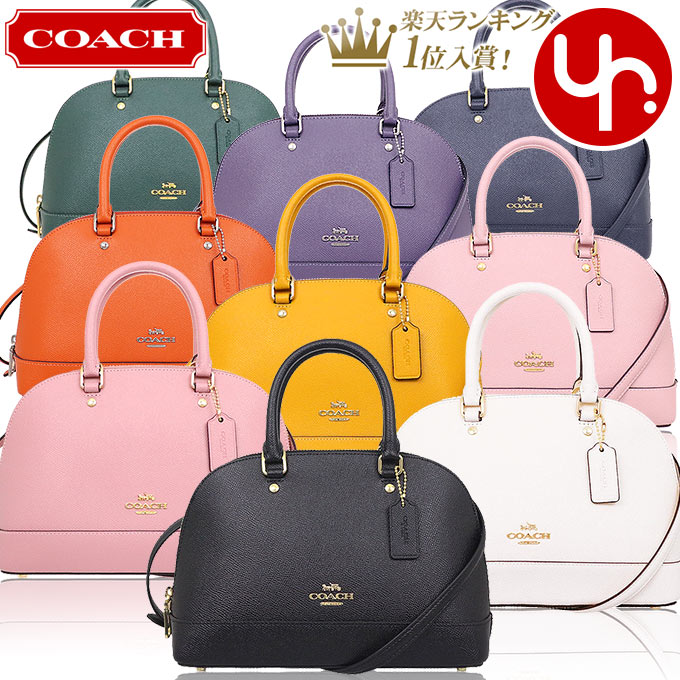 【62時間限定ポイント10倍】コーチ COACH バッグ ハンドバッグ F27591 特別送料無料 コーチ ラグジュアリー クロスグレーン レザー ミニ シエラ サッチェル アウトレット品レディース ブランド 通販 斜めがけ 2020 新春 あす楽