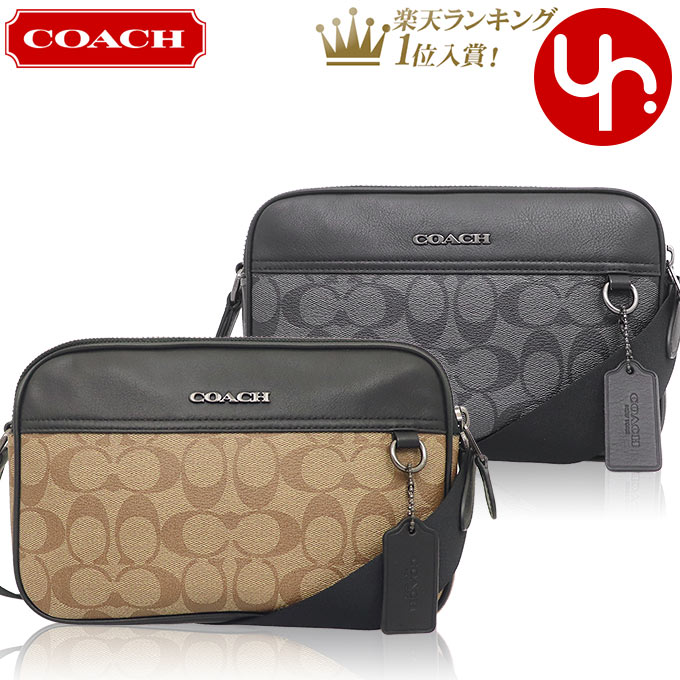 楽天インポートコレクションYR【72時間限定ポイント2倍】コーチ COACH バッグ ショルダーバッグ FC4149 C4149 特別送料無料 グラハム シグネチャー PVC レザー クロスボディー アウトレット品メンズ レディース ブランド 通販 斜めがけ