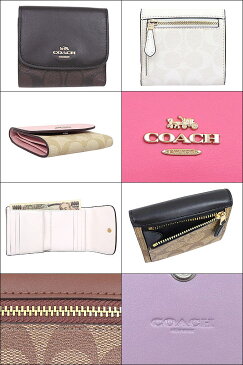 コーチ COACH 財布 三つ折り財布 F87589 特別送料無料 コーチ ラグジュアリー シグネチャー PVC レザー スモール ウォレット アウトレット品激安 レディース ブランド セール 通販 SALE 2019 令和 夏 あす楽