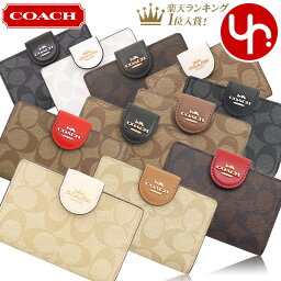 コーチ 財布（レディース） 【24時間限定ポイント2倍】コーチ 財布 二つ折り財布 COACH FC0082 C0082 特別送料無料 ラグジュアリー シグネチャー PVC レザー ミディアム コーナー ジップ ウォレット アウトレットレディース ブランド 通販 L型