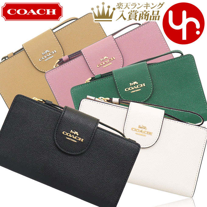 コーチ COACH 財布 長財布 FC2869 C2869 特別送料無料 ラグジュアリー クロスグレーン レザー テック ウォレット アウトレットレディース ブランド 通販