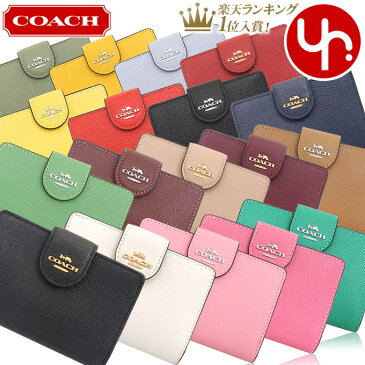 【ポイント10倍 9/6 1時迄】コーチ COACH 財布 二つ折り財布 F06390 6390 特別送料無料 ラグジュアリー クロスグレーン レザー ミディアム コーナー ジップ ウォレット アウトレットレディース ブランド 通販 L型 2021SS