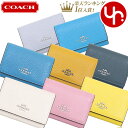 【48時間限定ポイント2倍】コーチ COACH 財布 三つ折り財布 FCM238 CM238 特別送料無料 スムース レザー マイクロ ウォレット アウトレット品レディース ブランド 通販 L型 2023AW