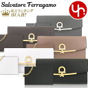 【76時間限定ポイント2倍】サルヴァトーレ フェラガモ Salvatore Ferragamo 財布 長財布 22 D150 特別送料無料 ガンチーニ クリップ クロージャー カーフ レザー ロング ウォレット カードケース付きレディース ブランド 通販