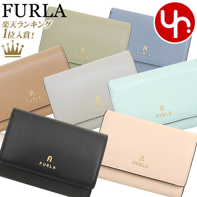 【76時間限定ポイント2倍】フルラ FURLA 財布 二つ折り財布 WP00325 ARE000 特別送料無料 フルラ カメリア レザー ミディアム フラップ コンパクト ウォレットレディース ブランド 通販 L型 2023SS