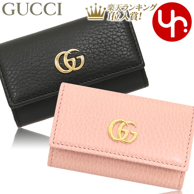 【週末限定ポイント2倍】グッチ GUCCI 小物 キーケース 456118 CAO0G 特別送料無料 プチ GG マーモント テクスチャード レザー 6連キーケースレディース ブランド 通販 2021SS 新春