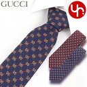 グッチ GUCCI アパレル ネクタイ 625461 4E002 特別送料無料 GUSHION GG ランバス モチーフ シルク ネクタイメンズ ブランド 通販