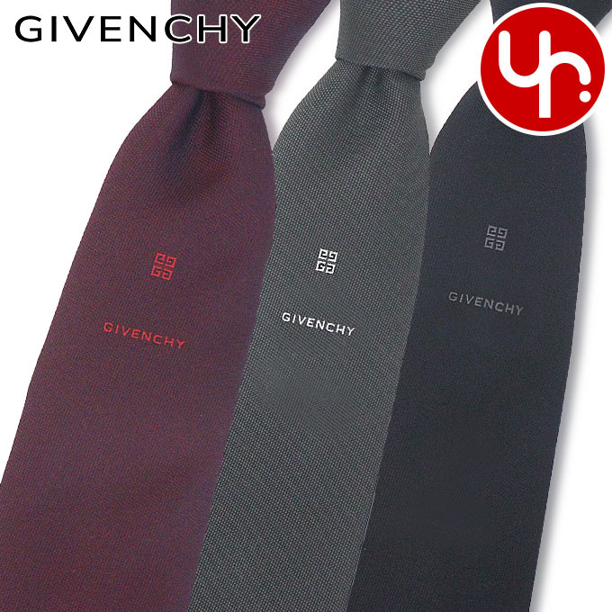 ジバンシイ 【48時間限定ポイント2倍】ジバンシィ GIVENCHY アパレル ネクタイ GV80LS J4776 特別送料無料 ジバンシィ ロゴ エンブレム刺繍 シルク ネクタイメンズ ブランド 通販