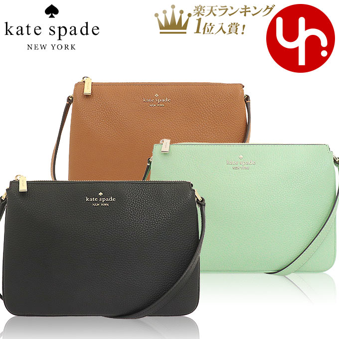 ケイトスペード 【76時間限定ポイント2倍】ケイトスペード kate spade バッグ ショルダーバッグ WKR00448 特別送料無料 レイラ レザー トリプル ガセット クロスボディー アウトレット品レディース ブランド 通販 斜めがけ