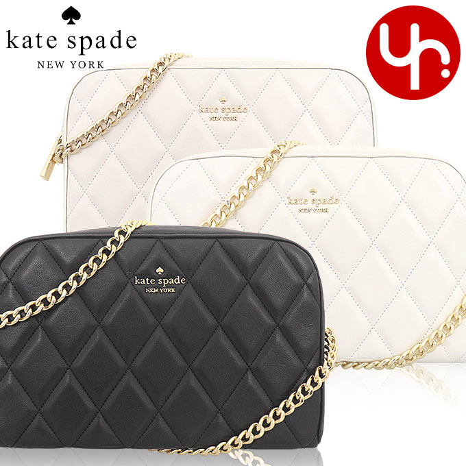 ケイトスペード　ポシェット ケイトスペード kate spade バッグ ショルダーバッグ KG425 特別送料無料 キャリー スムース キルテッド レザー ミニ チェーン カメラ バッグ アウトレット品レディース ブランド 通販 斜めがけ 2024SS