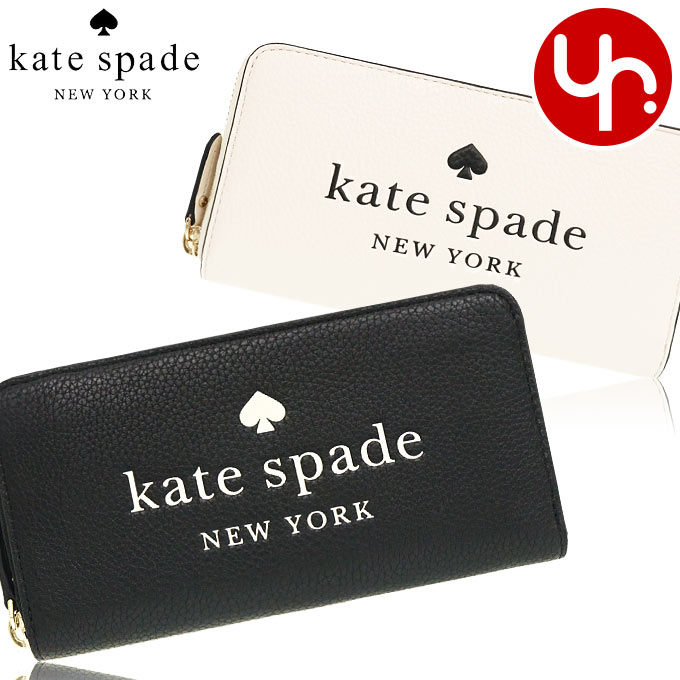 ケイト・スペード ニューヨーク 長財布 レディース ケイトスペード kate spade 財布 長財布 K4779 特別送料無料 エラ ペブルド レザー ロゴ ラージ コンチネンタル ラウンド ジップ ウォレット アウトレット品レディース ブランド 通販