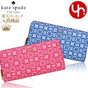 【48時間限定ポイント10倍】ケイトスペード kate spade 財布 長財布 K8937 特別送料無料 スペードフラワー モノグラム PVC コーテッド キャンバス ジップ アラウンド コンチネンタル ウォレットレディース ブランド 通販 2023SS