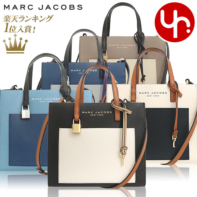 マークジェイコブス バッグ（レディース） 【72時間限定ポイント2倍】マークジェイコブス Marc Jacobs バッグ トートバッグ M0016132 特別送料無料 グラインド カラーブロック レザー ミニ トートバッグ アウトレット品レディース ブランド 通販 斜めがけ