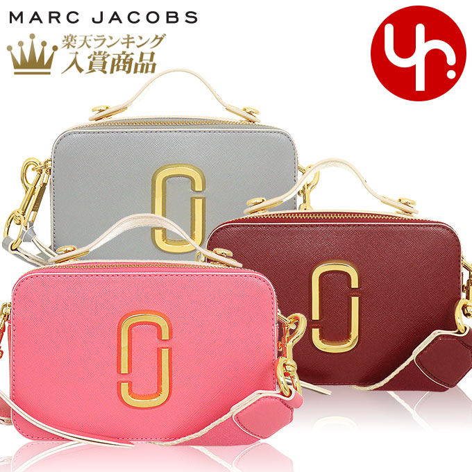 マークジェイコブス ショルダーバッグ レディース マークジェイコブス Marc Jacobs バッグ ショルダーバッグ M0015898 特別送料無料 ザ シュア ショット ラージ スナップショット レザー ダブルJ ロゴ トップ ハンドル クロスボディーレディース ブランド 通販 斜めがけ