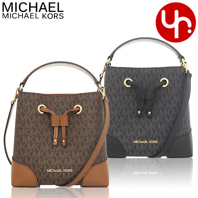 マイケルコース MICHAEL KORS バッグ ショルダーバッグ 35F2GM9M1B 特別送料無料 マーサー シグネチャー スモール ドローストリング バケット メッセンジャー アウトレット品レディース ブランド 通販 斜めがけ