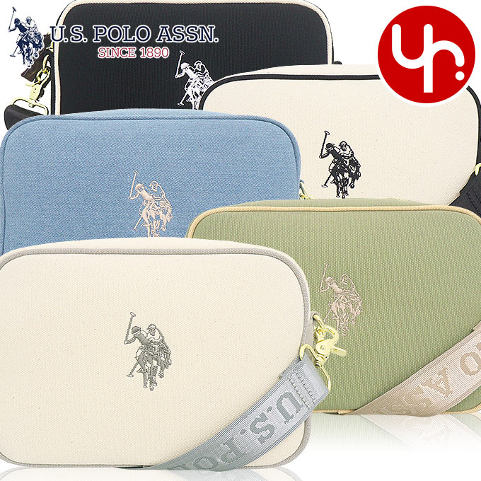 ユーエスポロアッスン U.S.POLO ASSN. バッグ ショルダーバッグ USPA2555 特別送料無料 リバイバル キャンバス ポイントゲッター ショルダーバッグ M ショルダーストラップ 2本セットレディース ブランド 通販 斜めがけ 2025SSのサムネイル