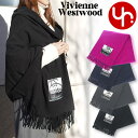 ヴィヴィアン ウエストウッド Vivienne Westwood マフラー アパレル 8103013J W010X 特別送料無料 ロゴ パッチ フリンジ ストー...