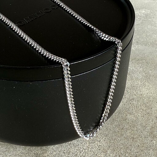【TOM WOOD トムウッド】 Curb Chain M ネックレス TOMWOOD 【TOM WOOD トムウッド】 Curb Chain M ネックレス TOMWOOD