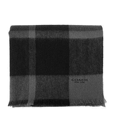 コーチ COACH メンズ マフラー F21055 GRY(グレー)