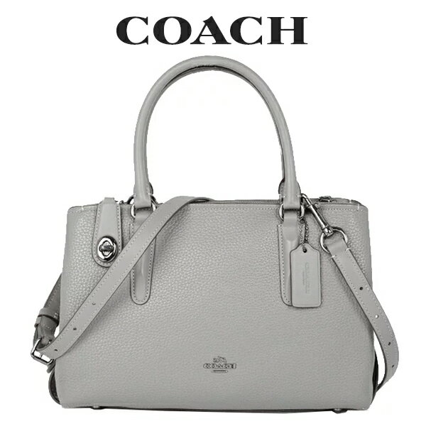 ★ コーチ COACH アウトレット レディース バッグ ハンドバッグ ファスナー開閉 2WAYバッグ 56839 DKHGR(ヘザーグレー) グレー【在庫処分】