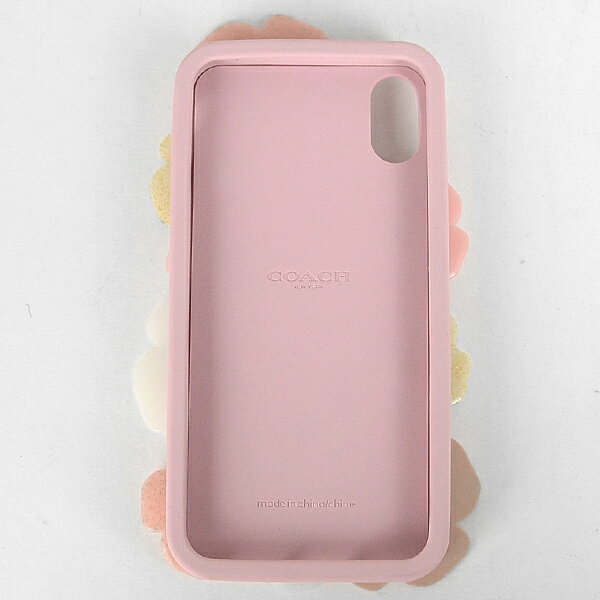 コーチCOACHレディース小物スマホケースiPhoneX/XS67981LRD(ピンクマルチ)