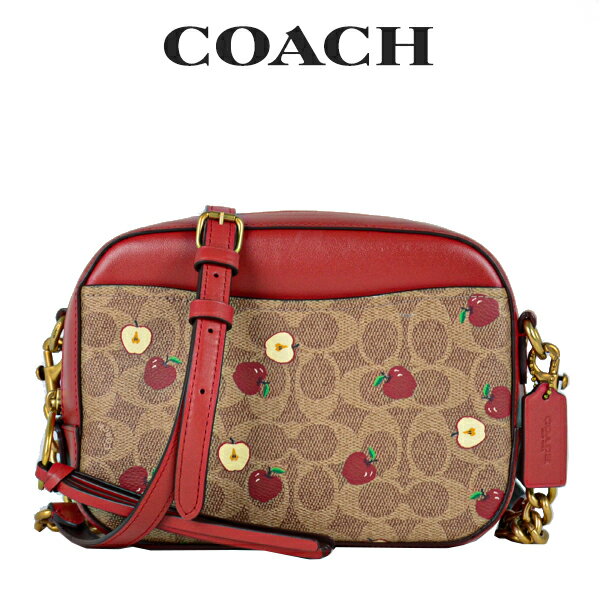 コーチ COACH アウトレット レディース バッグ ミニショルダー ショルダーバッグ 85713 B4P22(ブラス×タン レッド アップル) シグネチャーのサムネイル