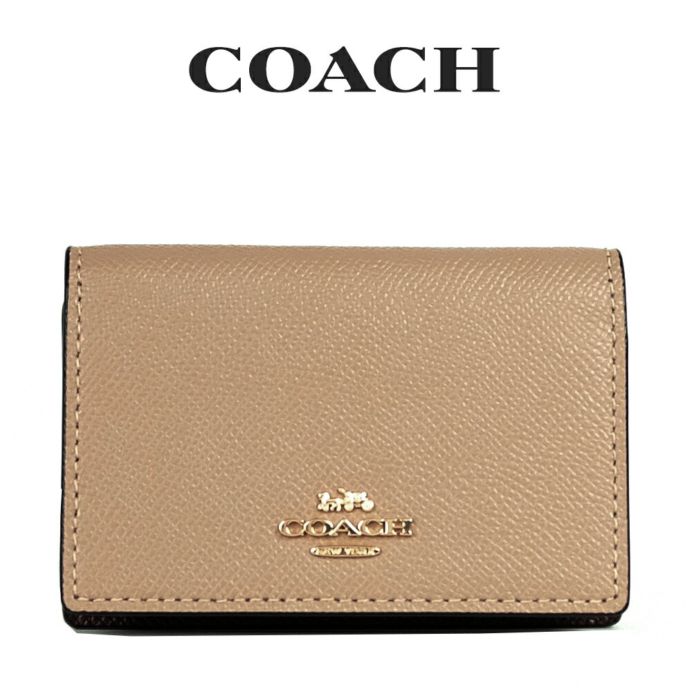 コーチ COACH レディース 小物 カードケース 名刺入れ 87731 IMTAU(トープ) ベージュ【FKS】