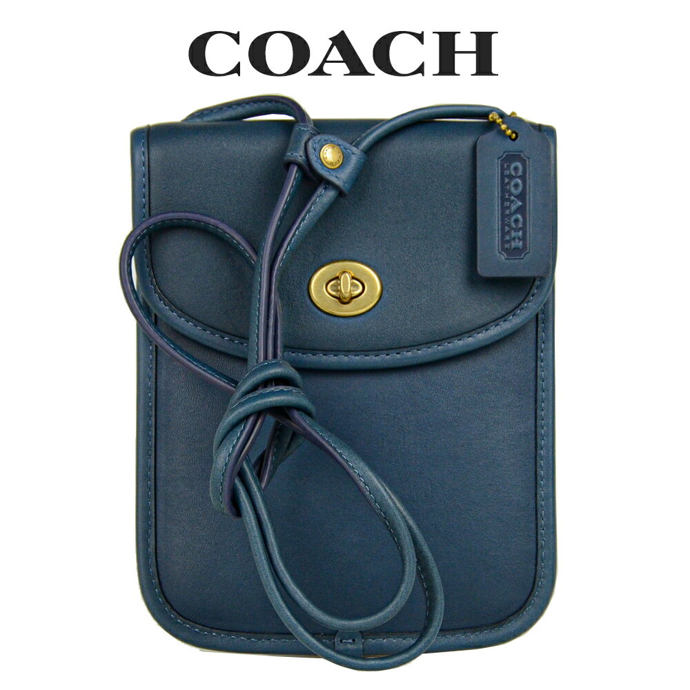 コーチ 革ショルダーバッグ メンズ ★ コーチ COACH アウトレット メンズ バッグ ショルダーバッグ 104 MIN(ミネラル) ブルー【在庫処分】