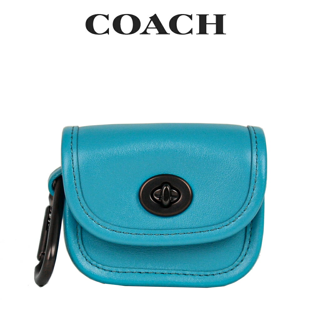 ★ コーチ COACH アウトレット メンズ 小物 キーホルダー C3163 QBSDN(ビビッド ターコイズ) ブルー【在庫処分】