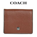 コーチ COACH アウトレット メンズ 財布 コインケース 5899 CWH(ダークサドル) ブラ ...