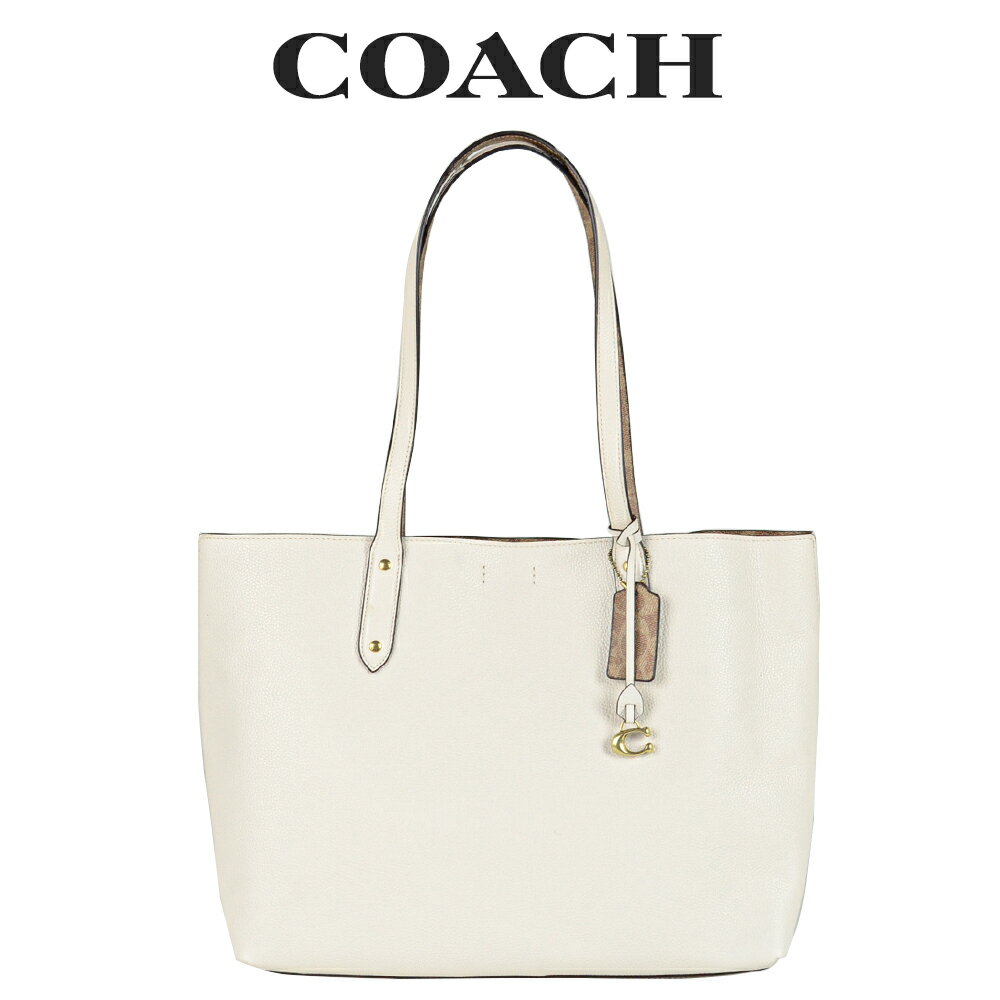 ★ コーチ COACH アウトレット レディース バッグ トートバッグ A4サイズ 74104 B4P0A(タンチョーク) ホワイト【在庫処分】