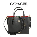 コーチ COACH アウトレット レディース バッグ ハンドバッグ ラクラク開閉 2WAYバッグ C4084 IMF2L(ブラック トゥルーレッド) ブラック