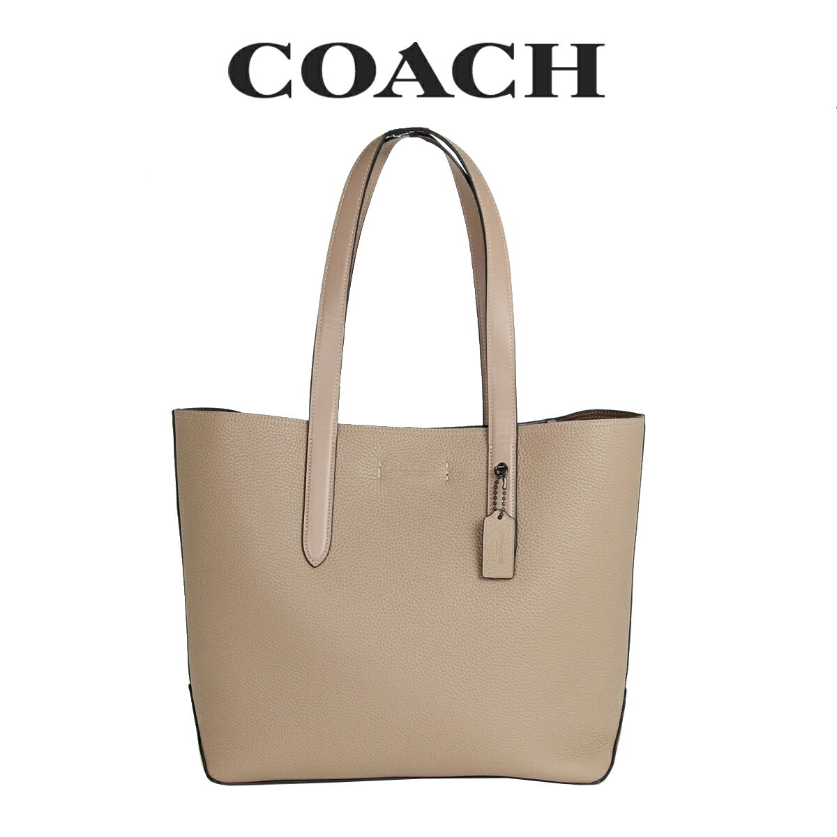 コーチ 革トートバッグ メンズ コーチ COACH アウトレット メンズ バッグ トートバッグ C0240 JIROT(マカダミア) ベージュ