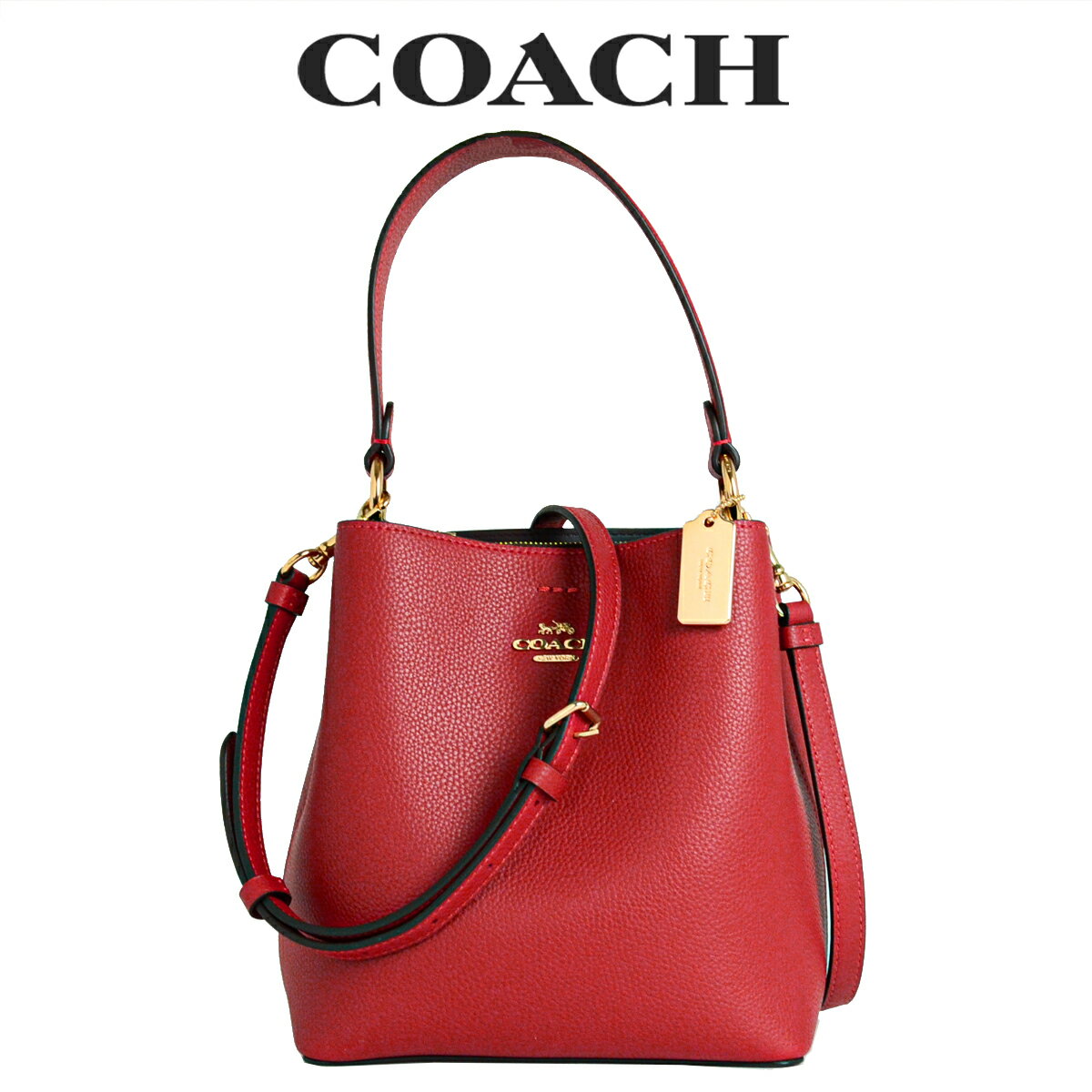 コーチ COACH アウトレット レディース バッグ 2wayショルダー ショルダーバッグ 1011 IMS75(レッド×オックスブレッド) レッドのサムネイル