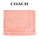 ★ コーチ COACH アウトレット レディース 小物 アパレル ストール C2501 RZH(キャンディー ピンク) ピンク【在庫処分】