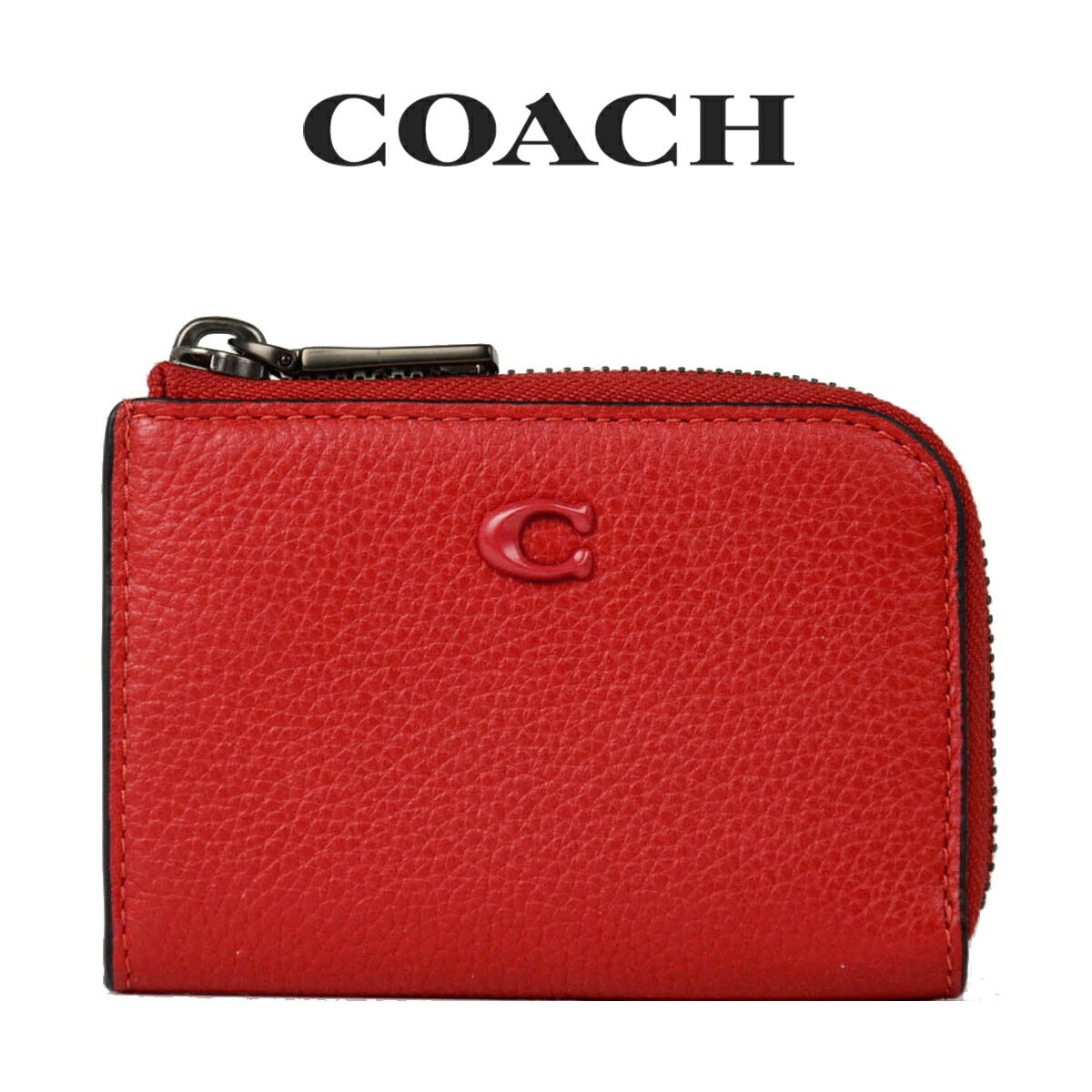 コーチ キーケース（メンズ） コーチ COACH アウトレット メンズ 小物 キーケース CE501 PJ6(スポーツ レッド) レッド