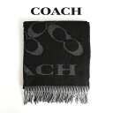 コーチ コーチ COACH アウトレット レディース 小物 アパレル マフラー CB684 BLK(ブラック) ブラック