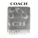 コーチ 【最大12500円OFFクーポン配布中4/1(月)9:59まで】コーチ COACH アウトレット レディース 小物 アパレル マフラー CB684 C2J(グレーバーチ) シグネチャー【在庫処分】