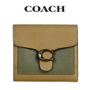 ★ コーチ COACH アウトレット レディース 財布 ミニ財布 76302 V5UD1(ライト サープラス マルチ) カーキ【在庫処分】