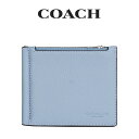 コーチ 二つ折り財布 メンズ ★ コーチ COACH アウトレット メンズ 財布 二つ折り財布 C8272 SVEYB(フィールドフローラ) ブルー【在庫処分】