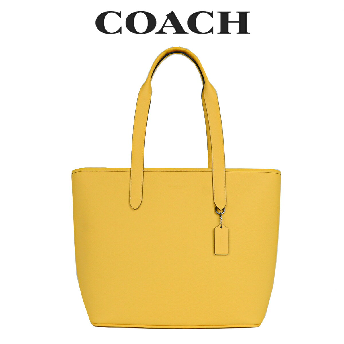 コーチ トートバッグ メンズ ★ コーチ COACH アウトレット メンズ バッグ トートバッグ C9876 QBCY3(カナリー) イエロー【在庫処分】